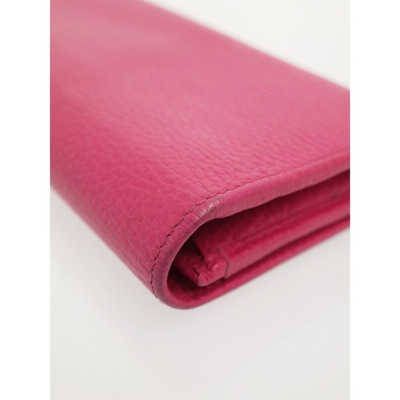 Gucci Marmont Leather Continental Wallet Bifold Long - Picture 6 of 9